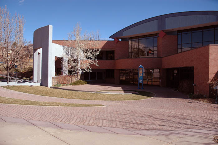 Exterior of the Arvada Center Building by Saunders Construction