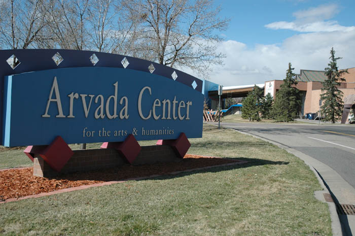 Arvada Center Outdoor Sign by Saunders Construction
