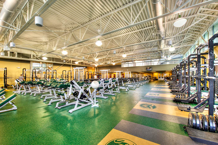 Sustainable Building CSU Indoor Practice Facility Gym