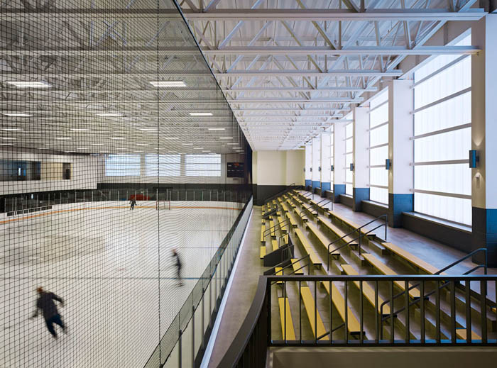 LEED Certified CU Boulder Recreation Center Indoor Hockey Rink Renovation
