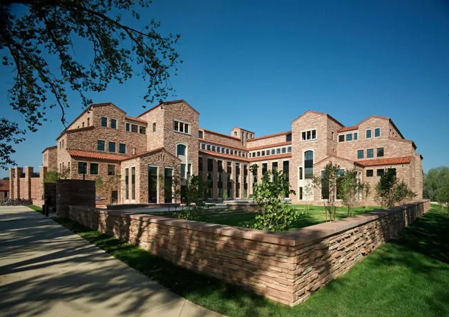 University of Colorado Boulder Wolf Law Building Exterior