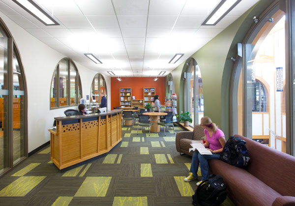 Study Lounge at CU Boulder Center for Community