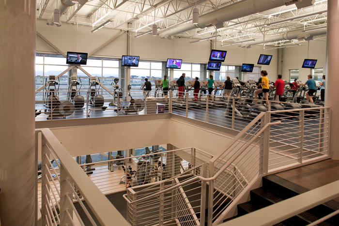 LEED Certified Central Park Recreation Center Exercise Bikes