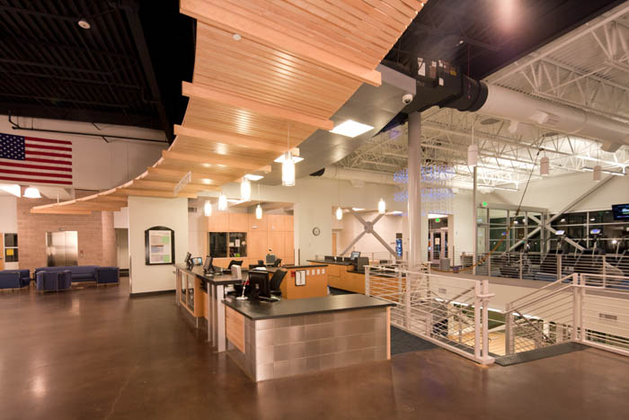 LEED Certified Central Park Recreation Center Interior