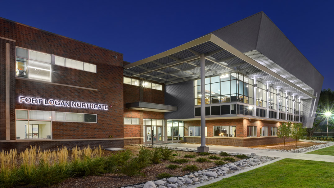LEED Certified Fort Logan Northgate Campus Exterior