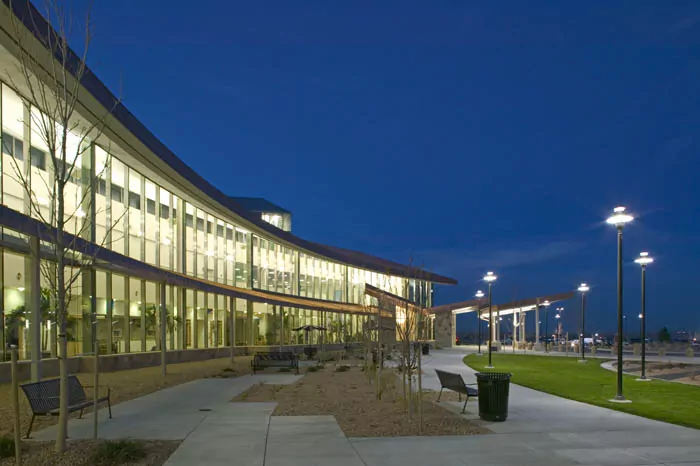 Healthcare Building Good Samaritan Exterior Night