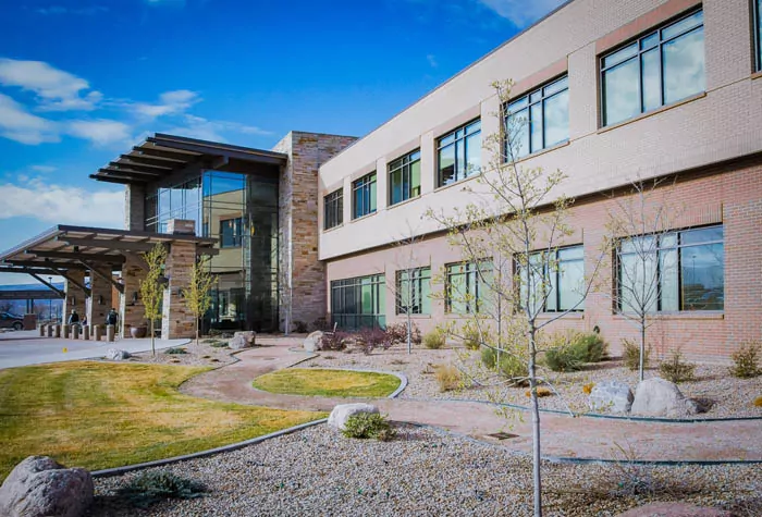 Healthcare Building Grand Junction Community Hospital Exterior Closeup