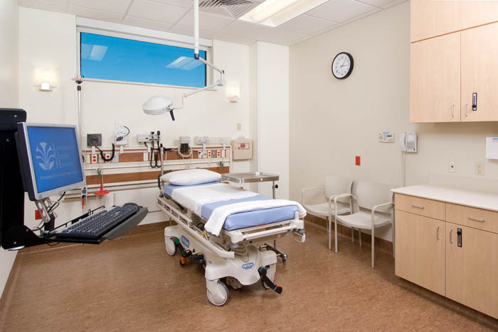 Healthcare Building Longmont United Hospital Patient Room