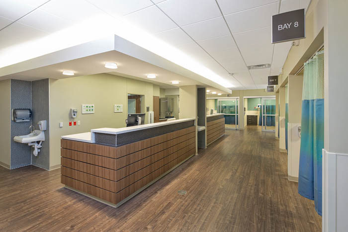 LEED Certified Sidney Regional Medical Center Nurses Station