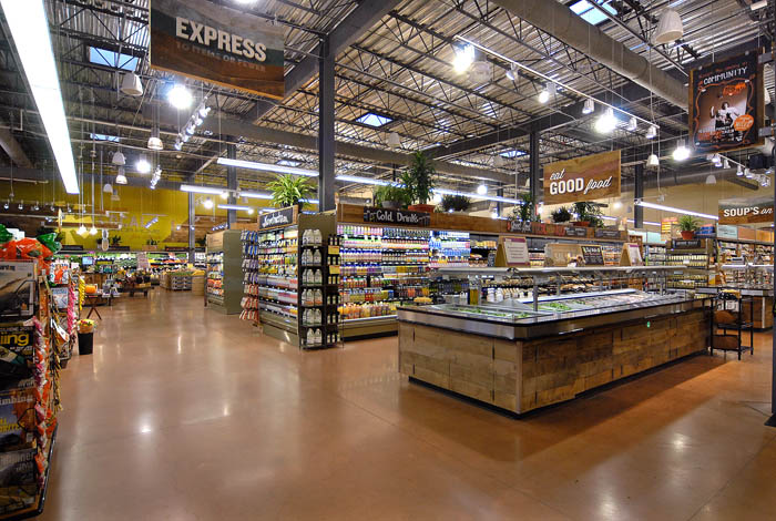 Whole Foods Interior Store from Design-Build Project