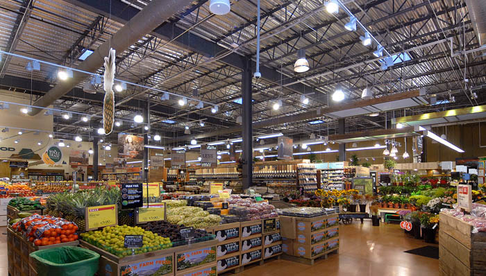 Whole Foods Produce View from Design-Build Project
