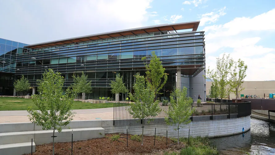 Google Campus building exterior in Boulder