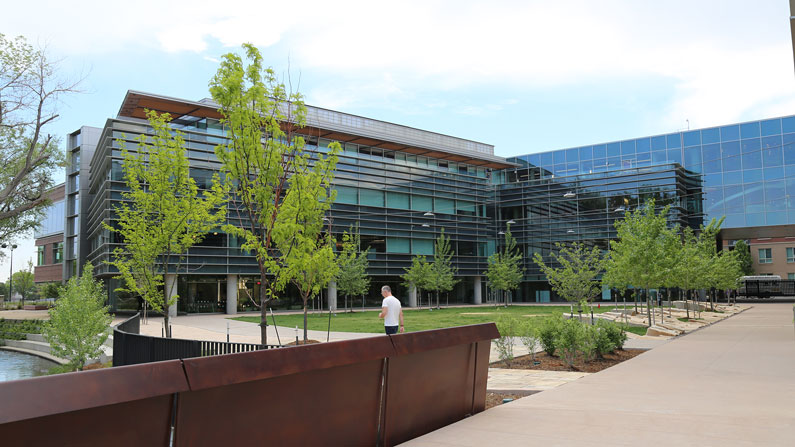 Google Campus building exterior in Boulder